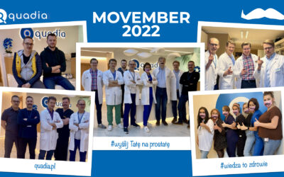 Movember 2022 – Listopad miesiącem świadomości nowotworów prostaty i jąder